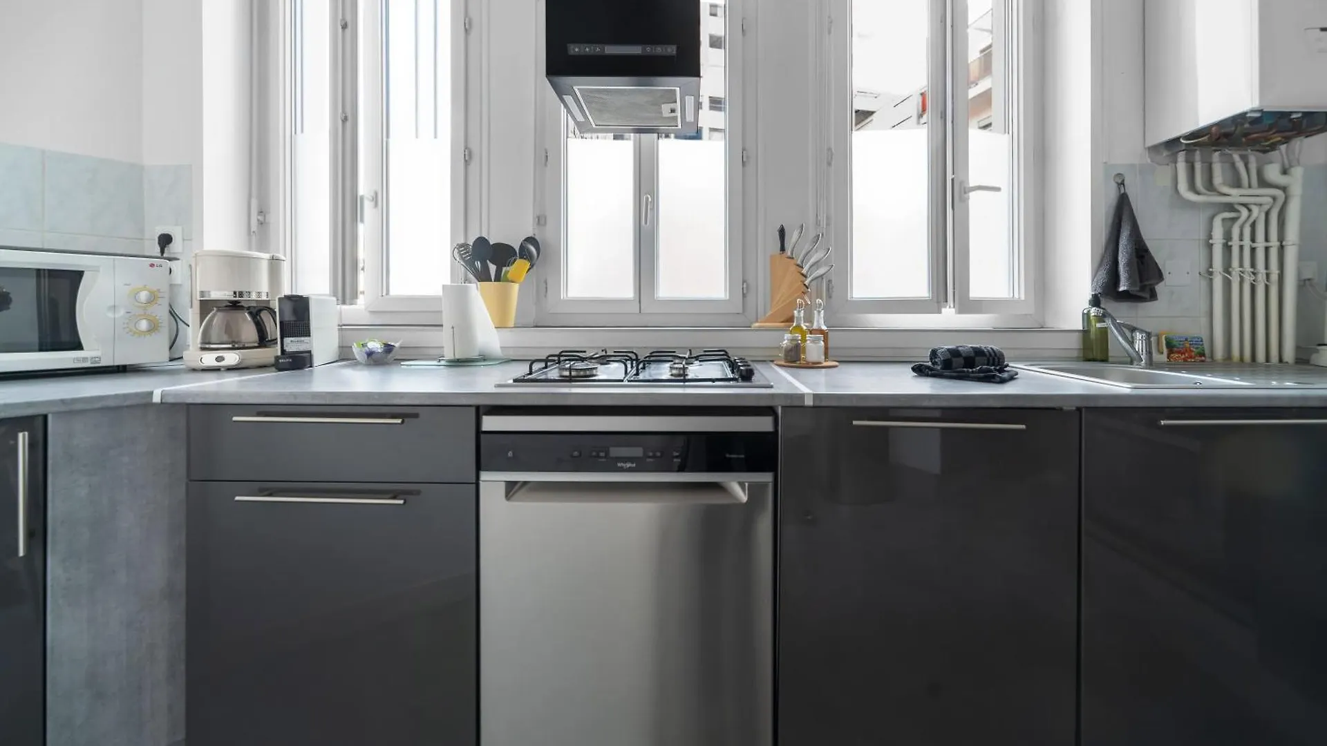 Le Bardin - Grand Appartement Design, Parking Gratuit Vichy 0*,