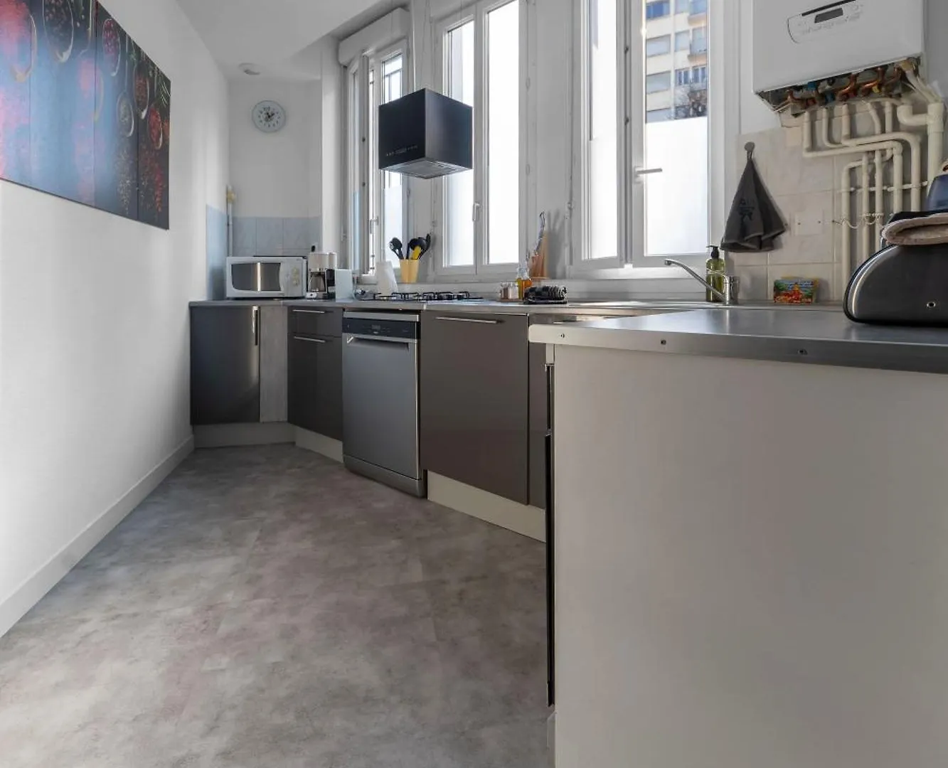 Le Bardin - Grand Appartement Design, Parking Gratuit Vichy Apartment