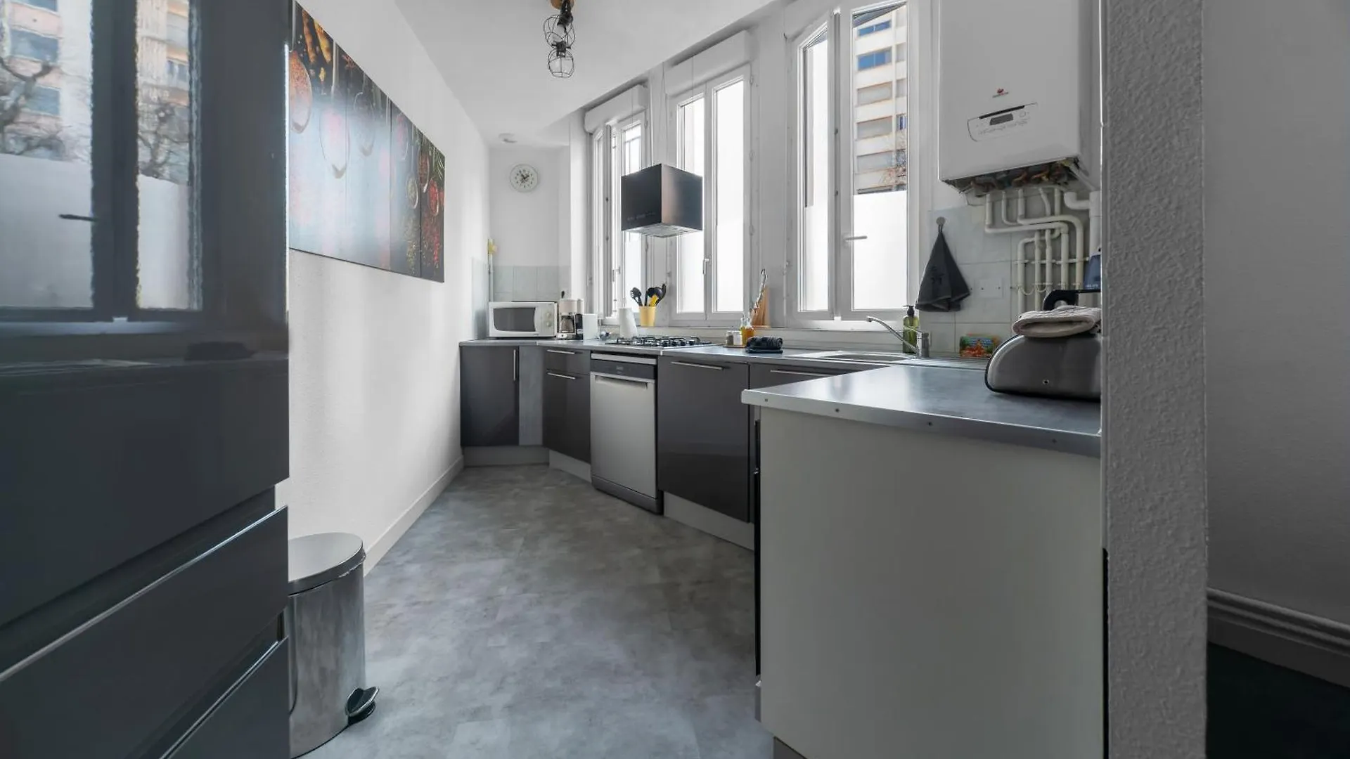 Le Bardin - Grand Appartement Design, Parking Gratuit Vichy Apartment